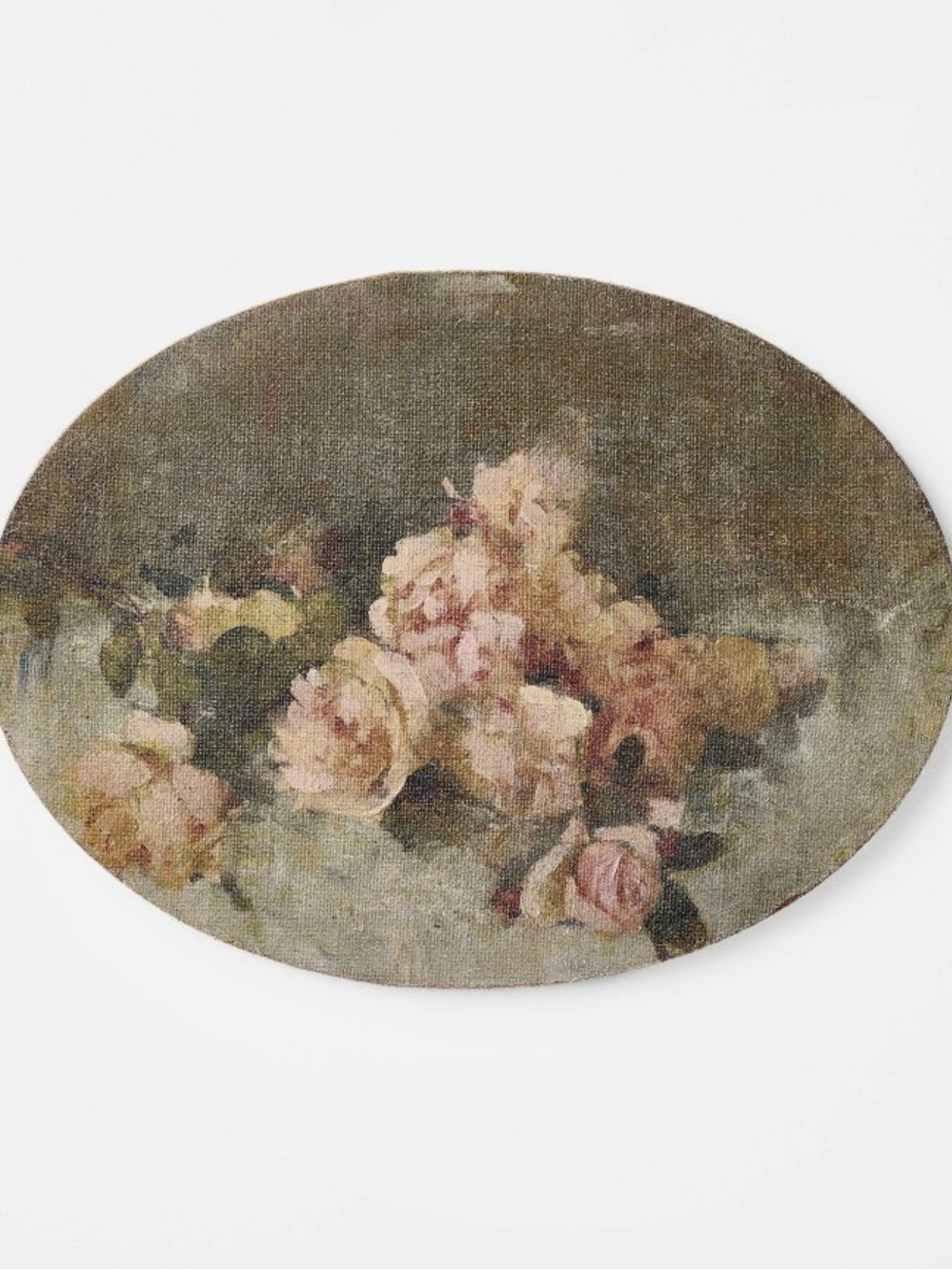 16"x12" Oval Floral Study Wall Art Threshold™ designed with Studio McGee